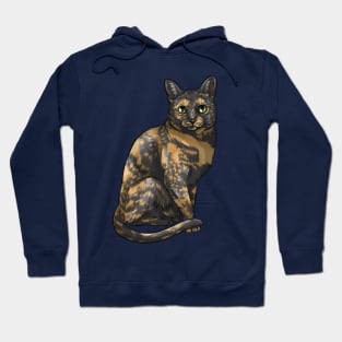 Cute Tortoiseshell Cat Hoodie